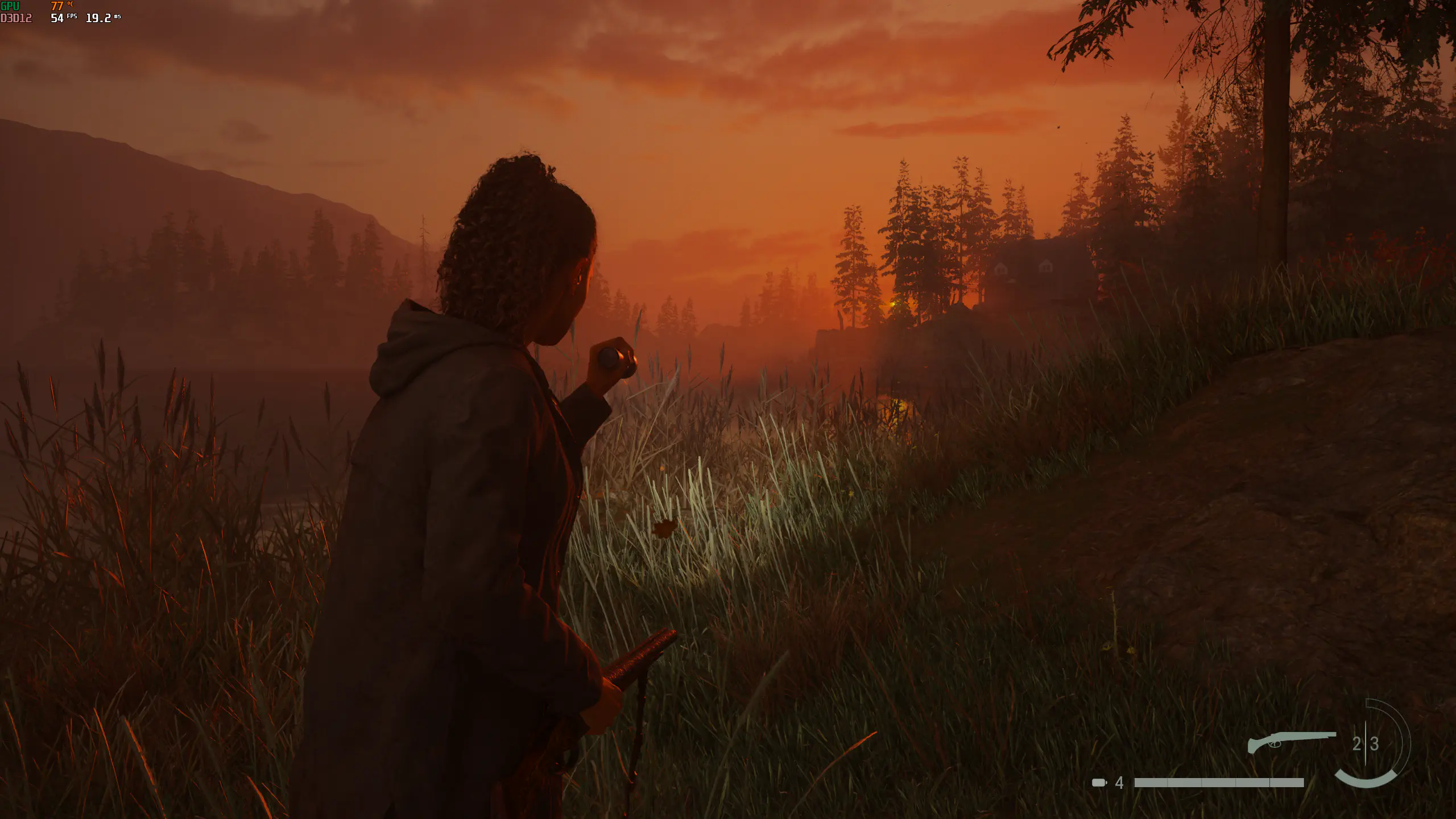 A screenshot from Alan Wake 2